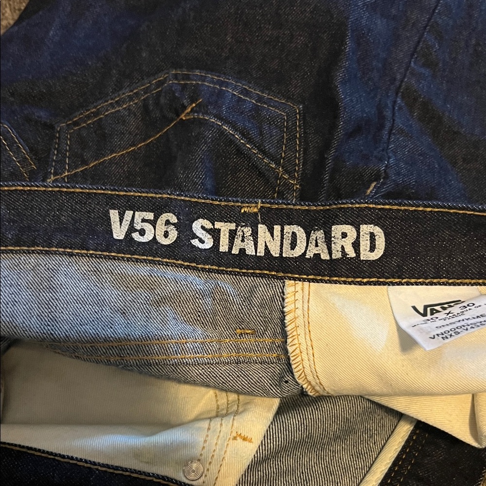 Vans Men's Dark Jeans - Picture 6 of 7